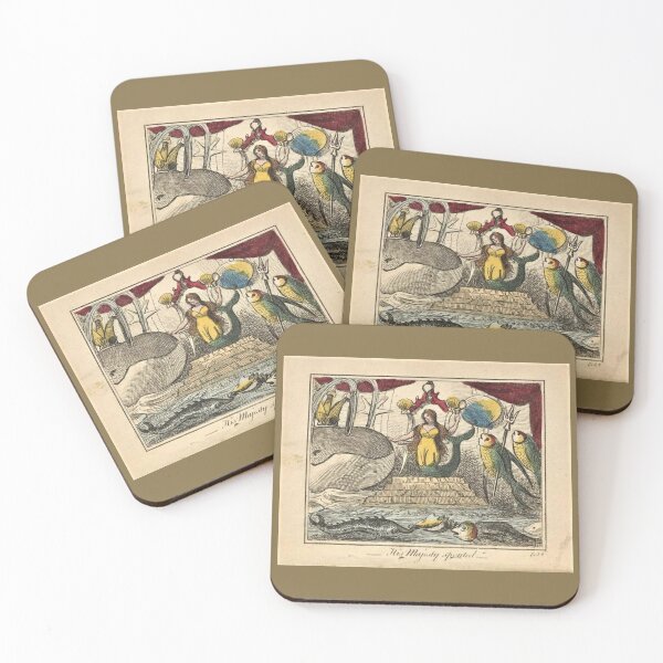 Item preview, "The Mermaid ~At Home"  Illustrated With Elegant Engravings 1809 London designed and sold by bayberrygal.