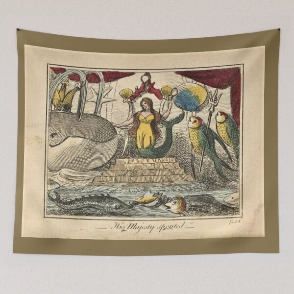 Item preview, "The Mermaid ~At Home"  Illustrated With Elegant Engravings 1809 London designed and sold by bayberrygal.