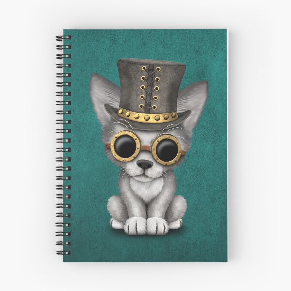 Item preview, Steampunk Baby Wolf Cub designed and sold by JeffBartels.