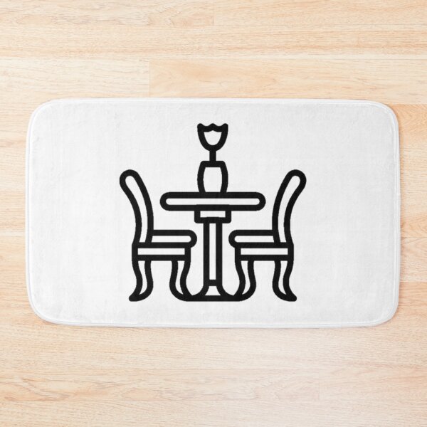 Item preview, Dinner Table Icon designed and sold by zarabukhari.