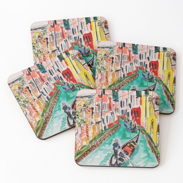 Item preview, Gondolas in Venice designed and sold by Melissa Gerhold.