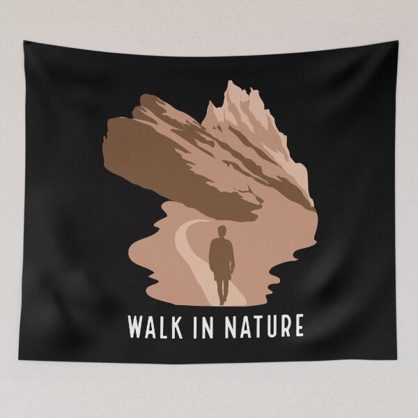 Item preview, Walk In Nature | Hiking | Nature & Outdoors designed and sold by Ravenvine.