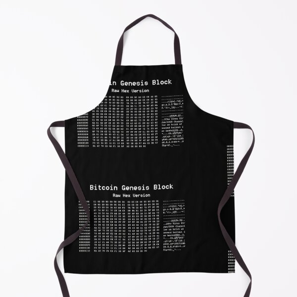 Item preview, Bitcoin Genesis Block designed and sold by cryptfashion.