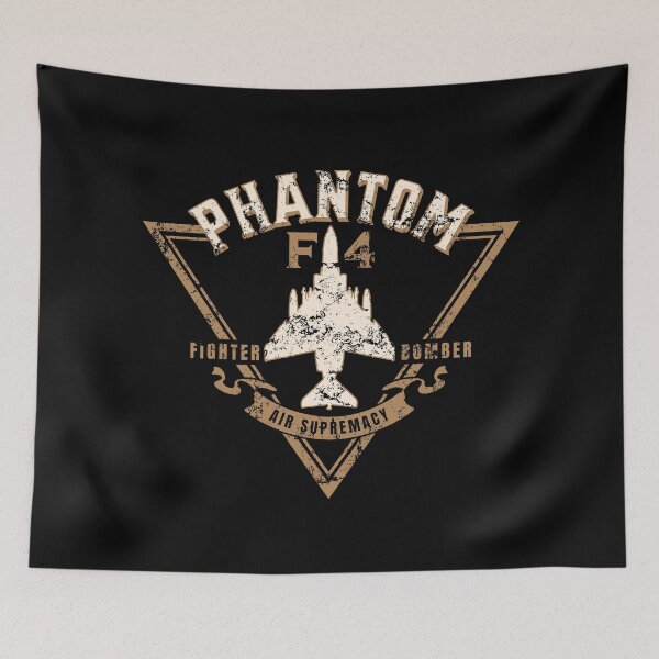 Item preview, F-4 Phantom II Fighter Jet Aircraft Distressed Design designed and sold by hobrath.