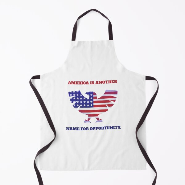 Item preview, America Is Another Name For Opportunity, USA patriot, stars and stripes designed and sold by InsultTees.