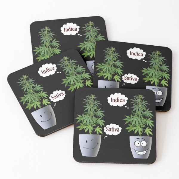 Item preview, Indica vs Sativa  designed and sold by  CannaGranny™ .