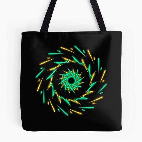 Item preview, Yellow and green mandala, abstract art designed and sold by Meo Design.