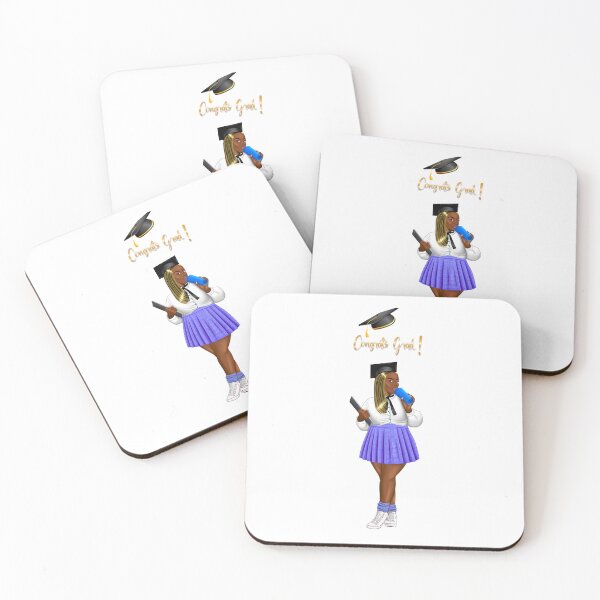 Item preview,  Graduation girl, high school girl, congratulation graduation, college girl graduation graphic designed and sold by gabrielakrall.