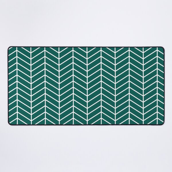 Item preview, forest green chevrons designed and sold by ImagineKaye.