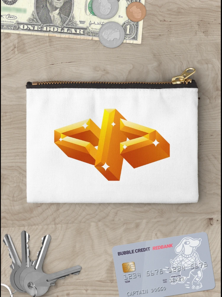 Thumbnail 3 of 4, Zipper Pouch, Clean Code designed and sold by Apparent Design.