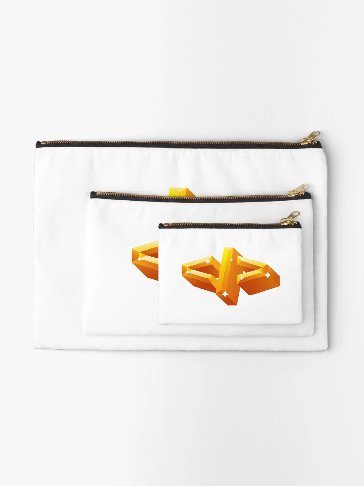 Thumbnail 2 of 4, Zipper Pouch, Clean Code designed and sold by Apparent Design.