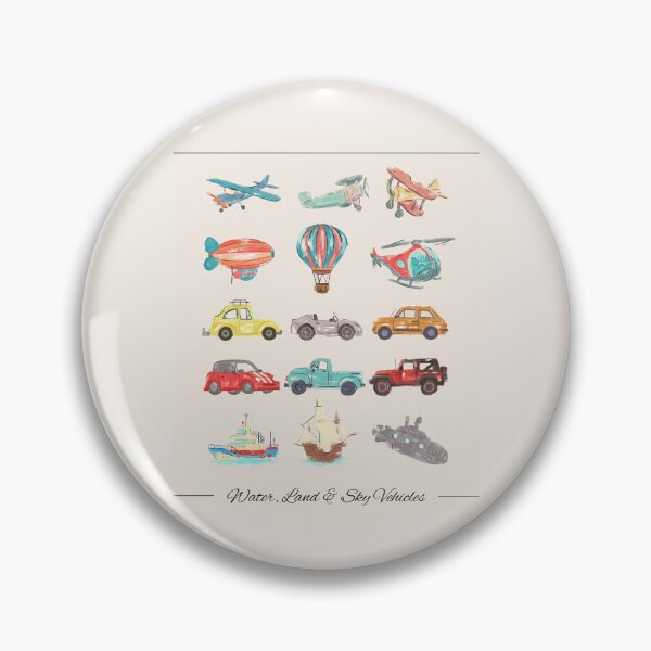 Item preview, Vehicles: Water, Land & Sea designed and sold by Belcordi.