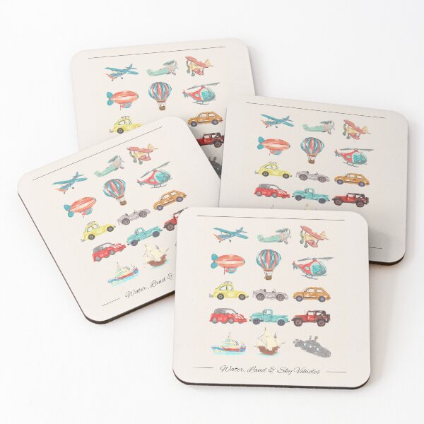 Item preview, Vehicles: Water, Land & Sea designed and sold by Belcordi.