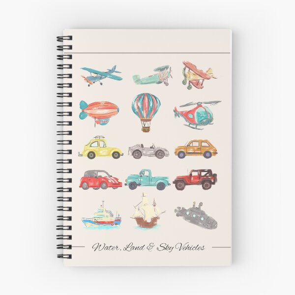 Item preview, Vehicles: Water, Land & Sea designed and sold by Belcordi.