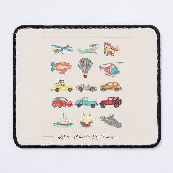 Item preview, Vehicles: Water, Land & Sea designed and sold by Belcordi.