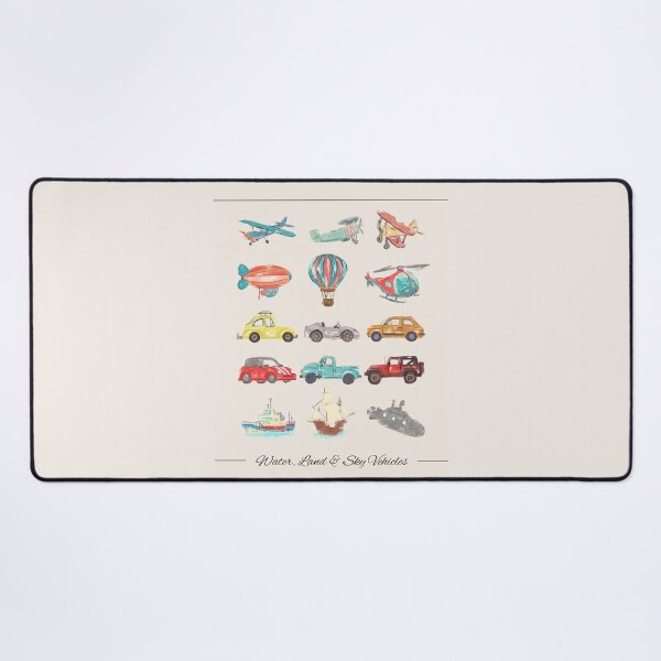 Item preview, Vehicles: Water, Land & Sea designed and sold by Belcordi.