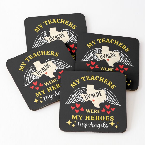 Item preview, My Teachers Were My Heroes My Angels The Best Teacher Stars Design designed and sold by BestTeacher.