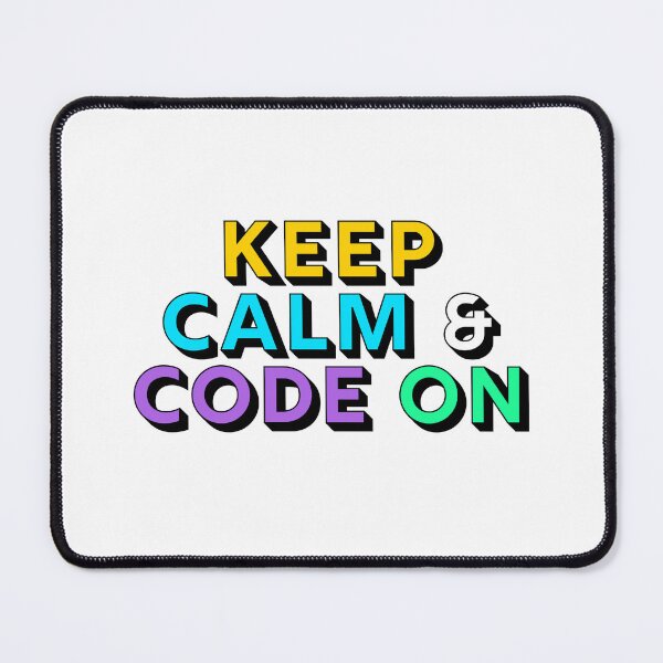 Item preview, Keep Calm & Code On designed and sold by Apparent Design.