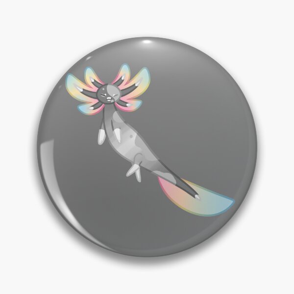 Item preview, Demifluid Pride Axolotl designed and sold by PumpkinPieDraw.