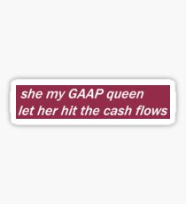 GAAP Queen Sticker