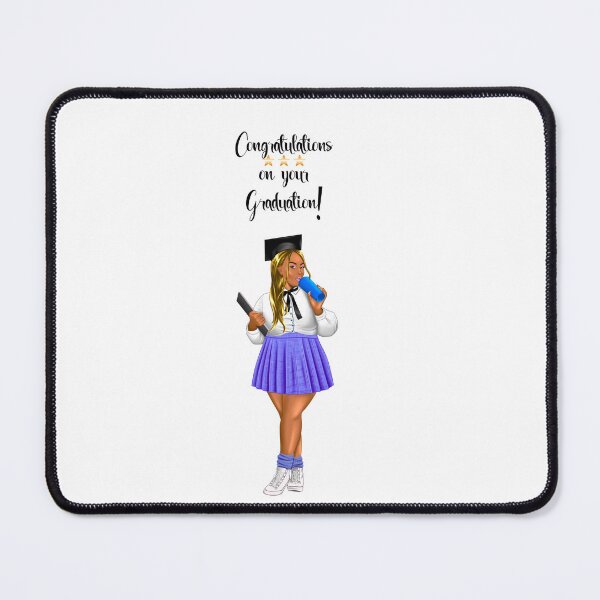 Item preview, Graduation girl, high school girl, congratulation graduation, college girl graduation graphic designed and sold by gabrielakrall.