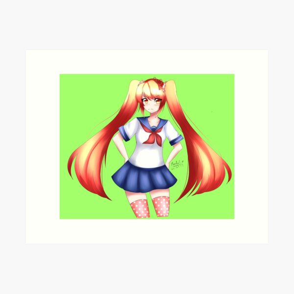 Yandere Simulator- Osana Najimi Art Board Print for Sale by Sparkese