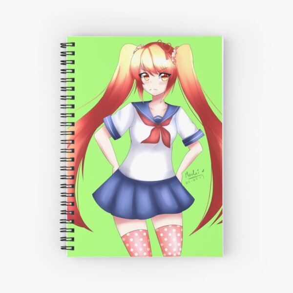 Najimi osana San sticker valentines Spiral Notebook for Sale by sagecream