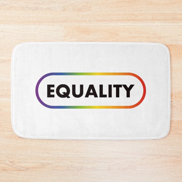 Item preview, EQUALITY gay pride  - LGBT Rainbow designed and sold by Inspirationmotivation.