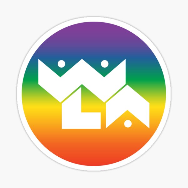 WLA Pride Logo Sticker