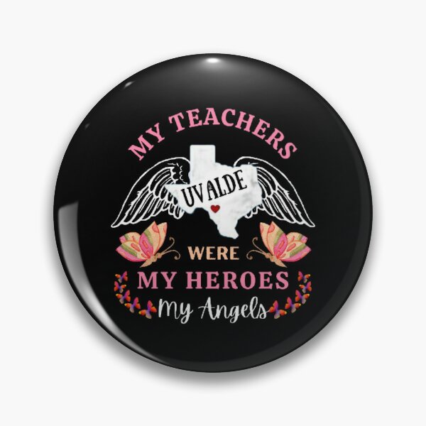 Item preview, My Teachers Were My Heroes My Angels The Best Teacher Butterflies Design designed and sold by BestTeacher.