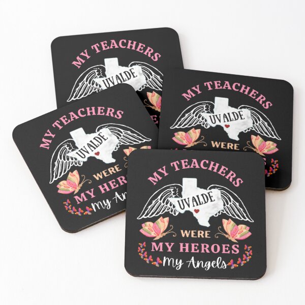 Item preview, My Teachers Were My Heroes My Angels The Best Teacher Butterflies Design designed and sold by BestTeacher.