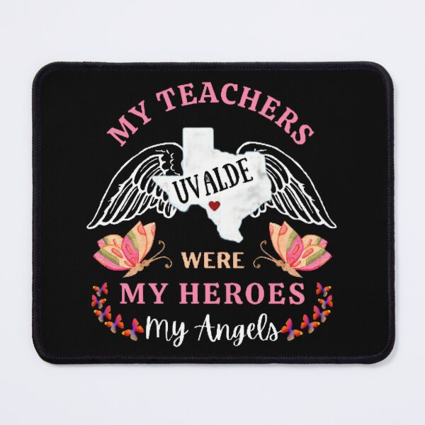 Item preview, My Teachers Were My Heroes My Angels The Best Teacher Butterflies Design designed and sold by BestTeacher.