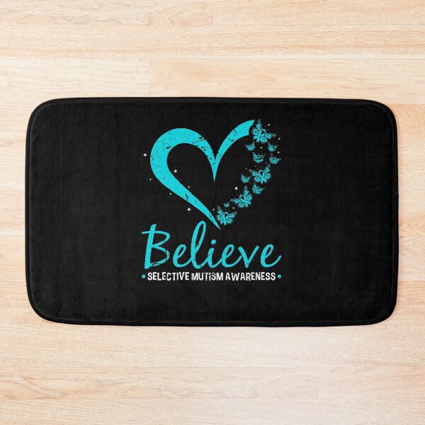 Item preview, Believe Selective Mutism Awareness Teal Ribbon Anxiety designed and sold by Sinful Charm.