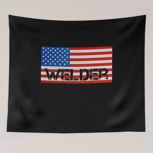 Item preview, Welder USA American Flag designed and sold by rachidhaz.