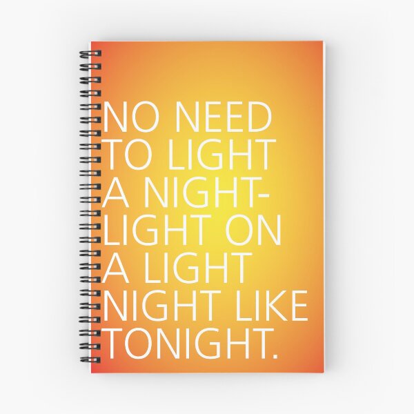 Item preview, Light a Nightlight - Tongue Twisters designed and sold by Hell-Prints.