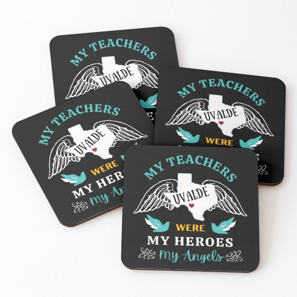 Item preview, My Teachers Were My Heroes My Angels The Best Teacher Doves Design designed and sold by BestTeacher.