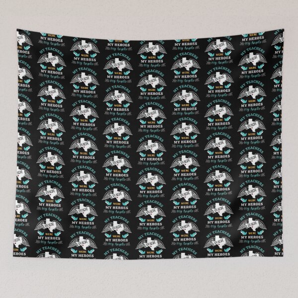 Item preview, My Teachers Were My Heroes My Angels The Best Teacher Doves Design designed and sold by BestTeacher.