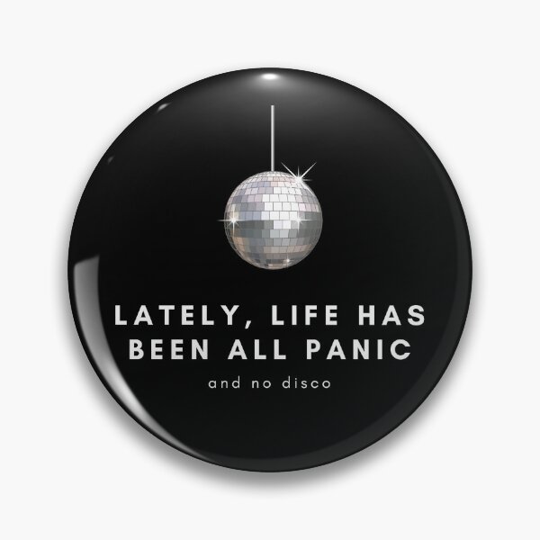 Item preview, Lately Life has been All Panic and No Disco designed and sold by HBVinyls.