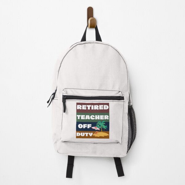 Item preview, Funny Retired Teacher Off Duty Art Designs designed and sold by Manilyn0907.