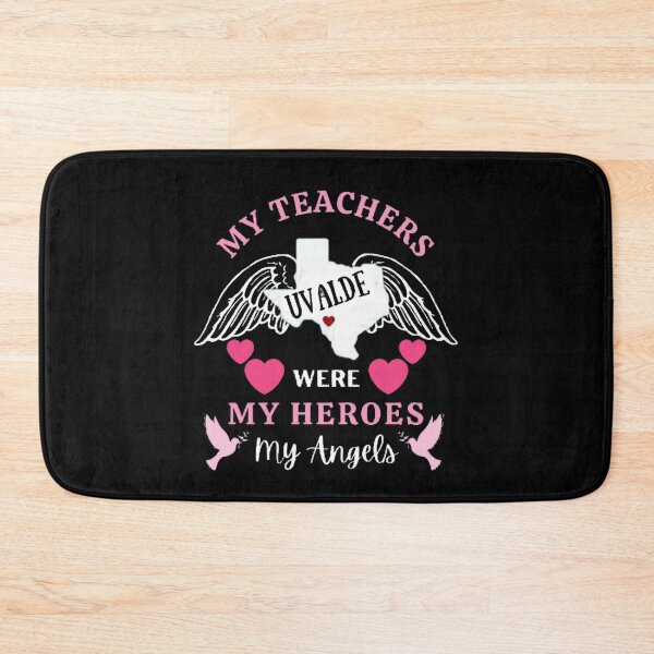 Item preview, My Teachers Were My Heroes My Angels The Best Teacher Pink Doves Design designed and sold by BestTeacher.