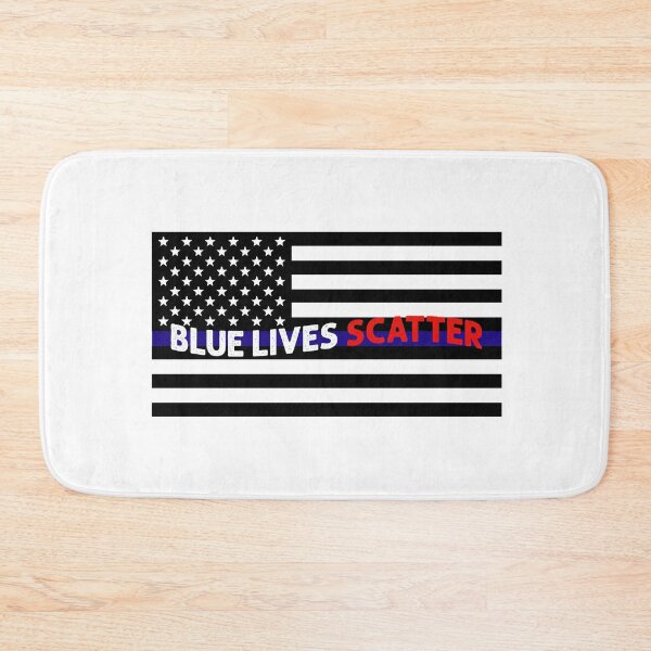 Item preview, BLUE LIVES SCATTER designed and sold by libtarts.