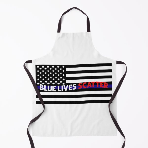 Item preview, BLUE LIVES SCATTER designed and sold by libtarts.