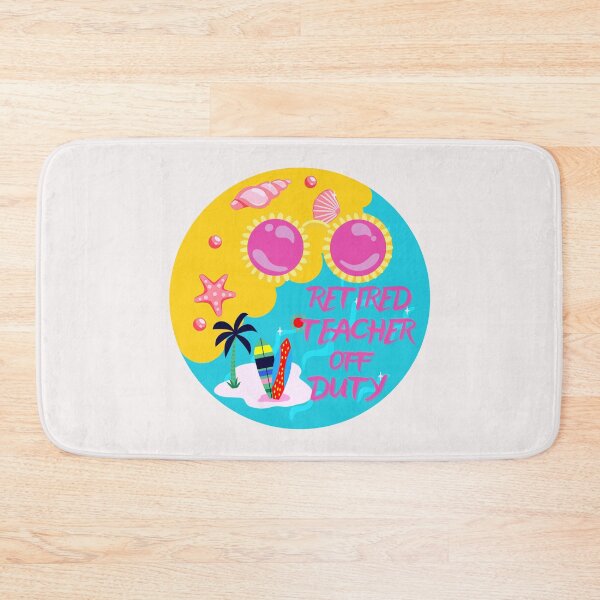 Item preview, Funny Retired Teacher Off Duty Art Designs designed and sold by Manilyn0907.