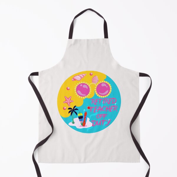 Item preview, Funny Retired Teacher Off Duty Art Designs designed and sold by Manilyn0907.