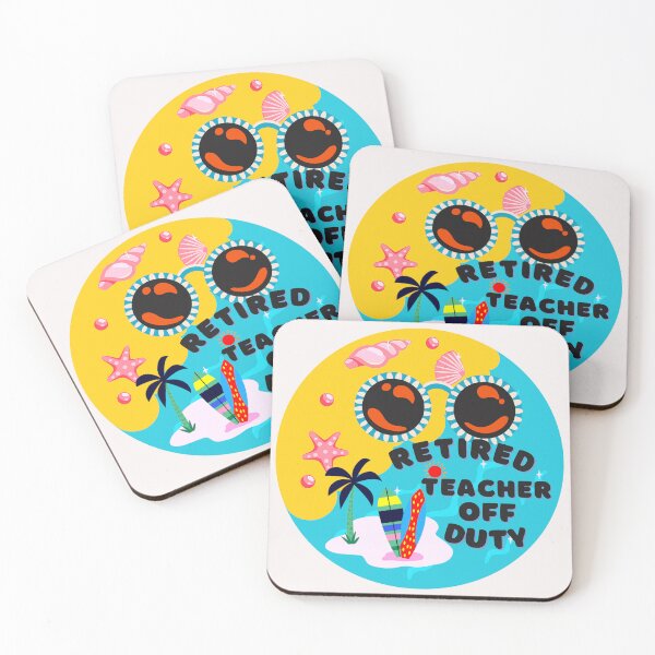 Item preview, Funny Retired Teacher Off Duty Art Designs designed and sold by Manilyn0907.