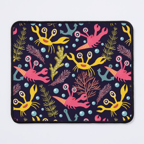 Item preview, Pattern with cute underwater animals  designed and sold by Robusta87.