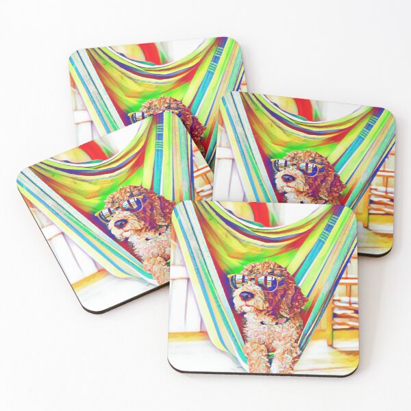 Item preview, Spring Season Cool Sunglasses Portrait Puppy Terrier Art designed and sold by TheWildFlix.