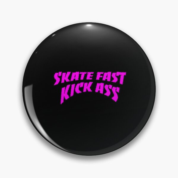 Item preview, Skate Fast Kick Ass Logo Classic T-Shirt designed and sold by marshacryjsy7.