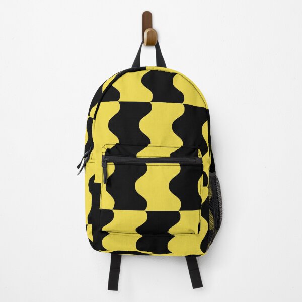 Item preview, Electric Zig Zag Pattern 843 Yellow and Black designed and sold by tonymagnerart.