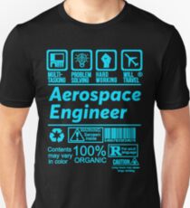 AEROSPACE ENGINEER LATEST DESIGN|FIND MORE HERE: https://goo.gl/e5J1NK Unisex T-Shirt